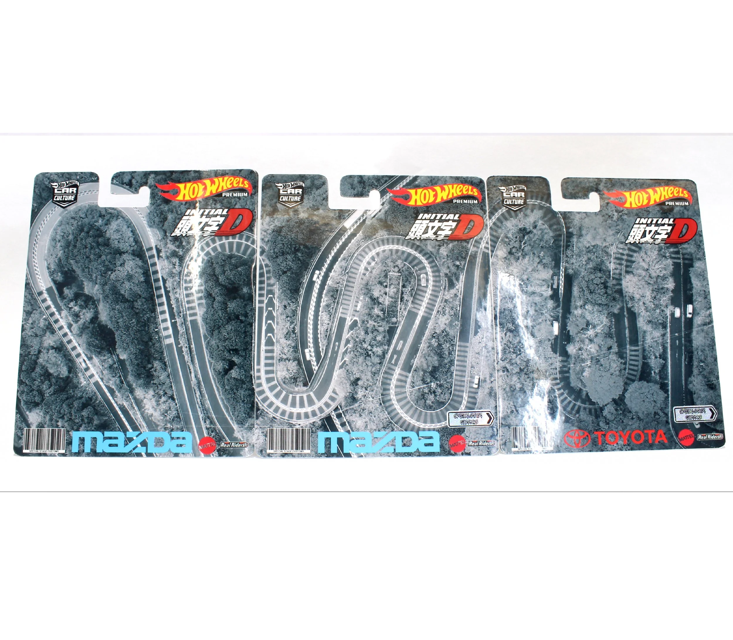 Initial D - Akina Speed Stars Set - Toyota AE86, Mazda RX7 FD3S